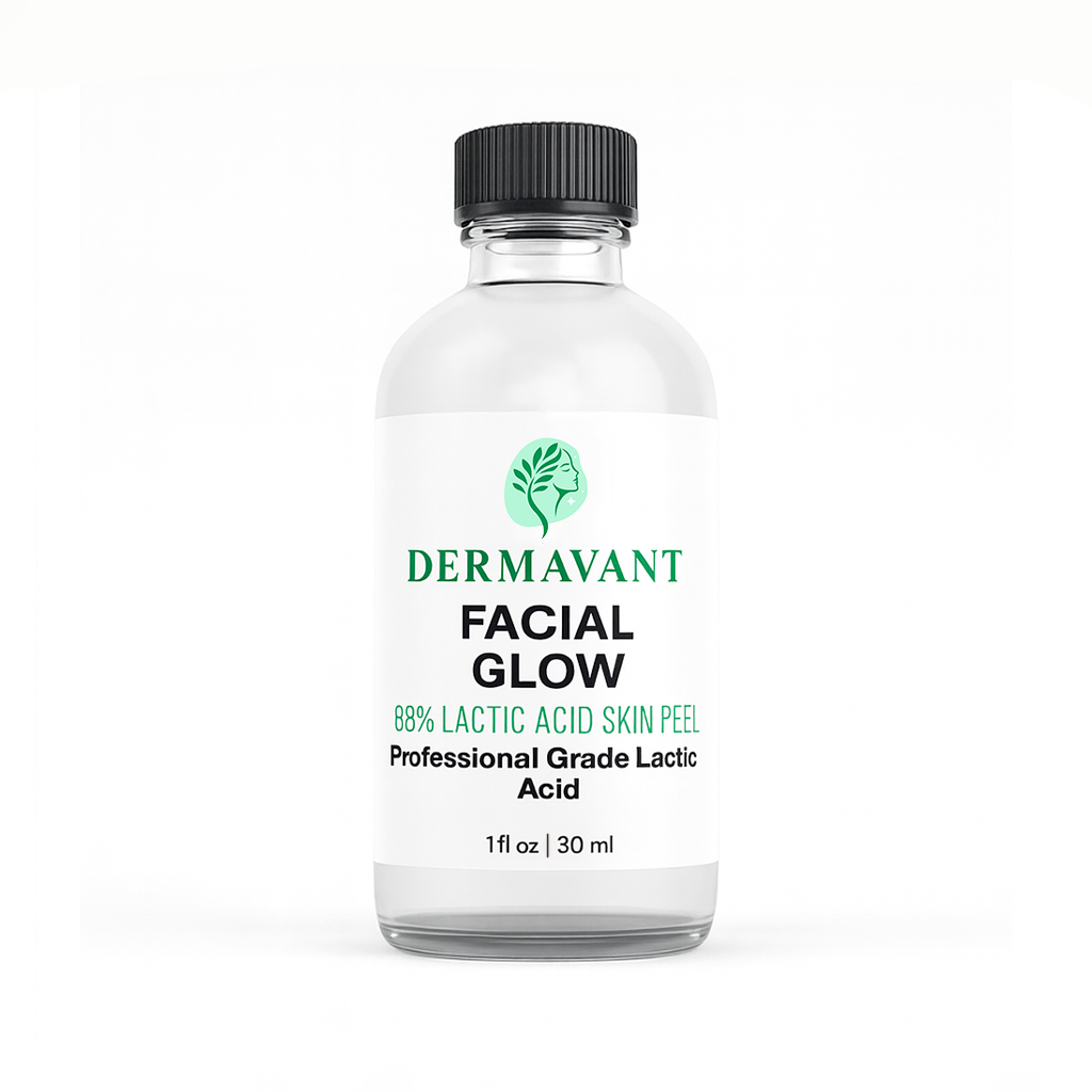 Facial Glow 88% Lactic Acid Professional Skin Peel - Dermavant