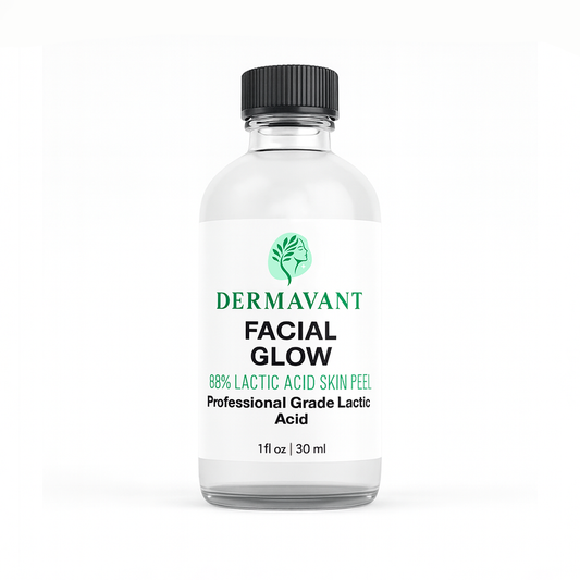 Facial Glow 88% Lactic Acid Professional Skin Peel - Dermavant